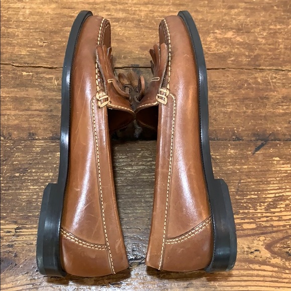 Cole Haan Tassel Moc Leather Loafers  Size 8M - Picture 7 of 8